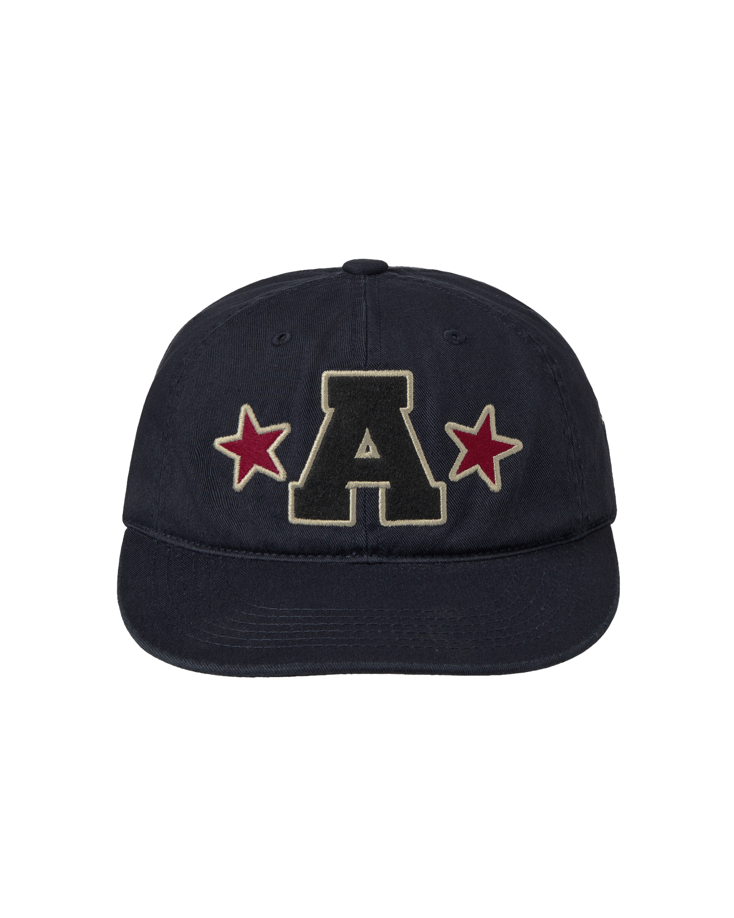 aeae - WASHED CAPITAL LOGO CAP [NAVY]