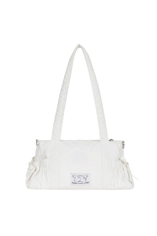 illigo - Bow Forty Mini Duffle Bag Ivory