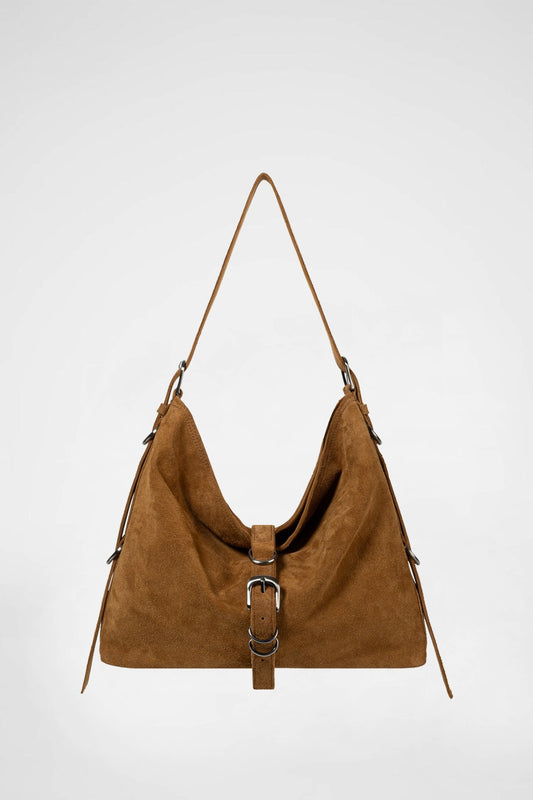 KHIHO - DIDI BELTED BIG BAG(2-WAY) / CAMEL