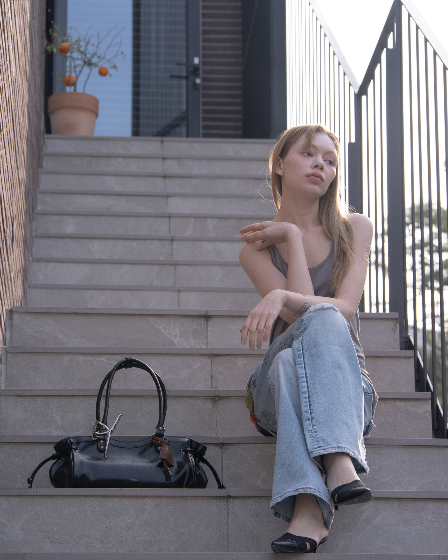 Theella - Naomi's Bag · BLACK