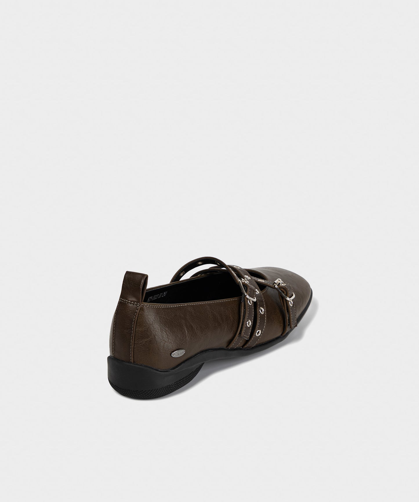 khiho - TRIVEL FLAT BROWN