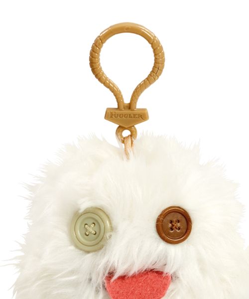 Fugglers Ugabuga White 8cm Keyring
