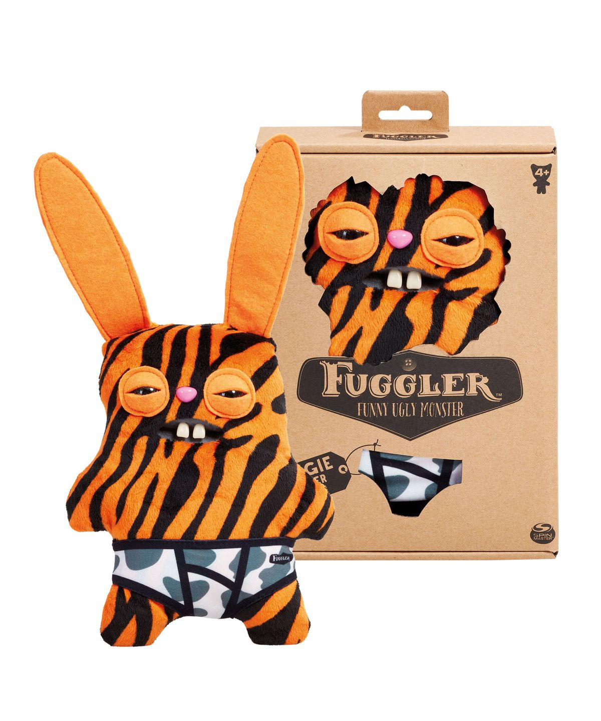 Fugglers Take off 22cm Rabbit Orange