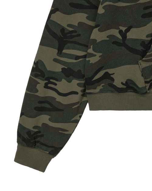 aeae - WEB LOGO LOOSED HOODIE [CAMO]