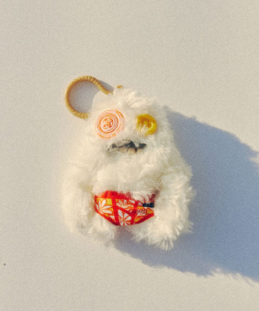 Fugglers Saskusi White Keyring 5