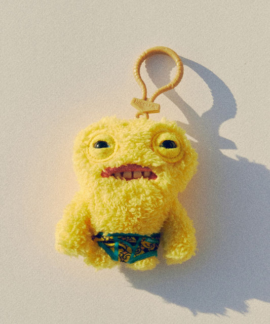 Fugglers Squeegee Yellow Keyring