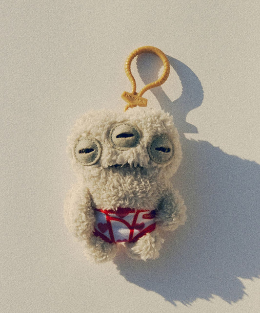 Fugglers Alien Gray Keyring