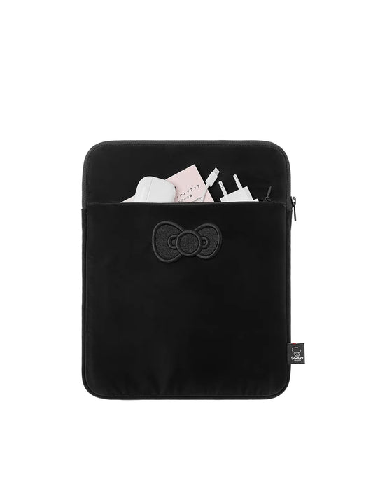 Haze Tablet Pouch 11 inch Hello Kitty Black