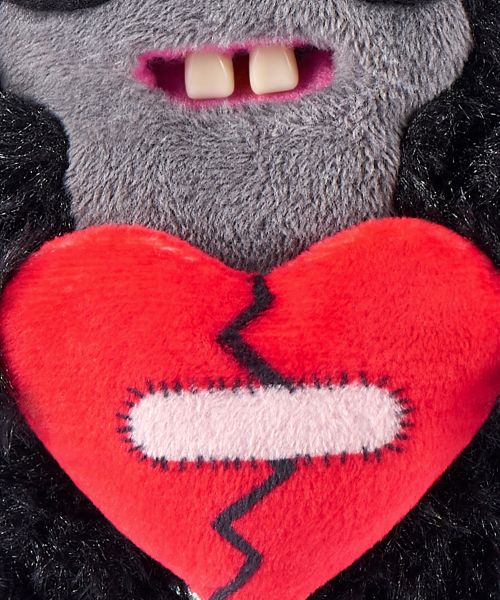 Fugglers Long Ear Black Keyring