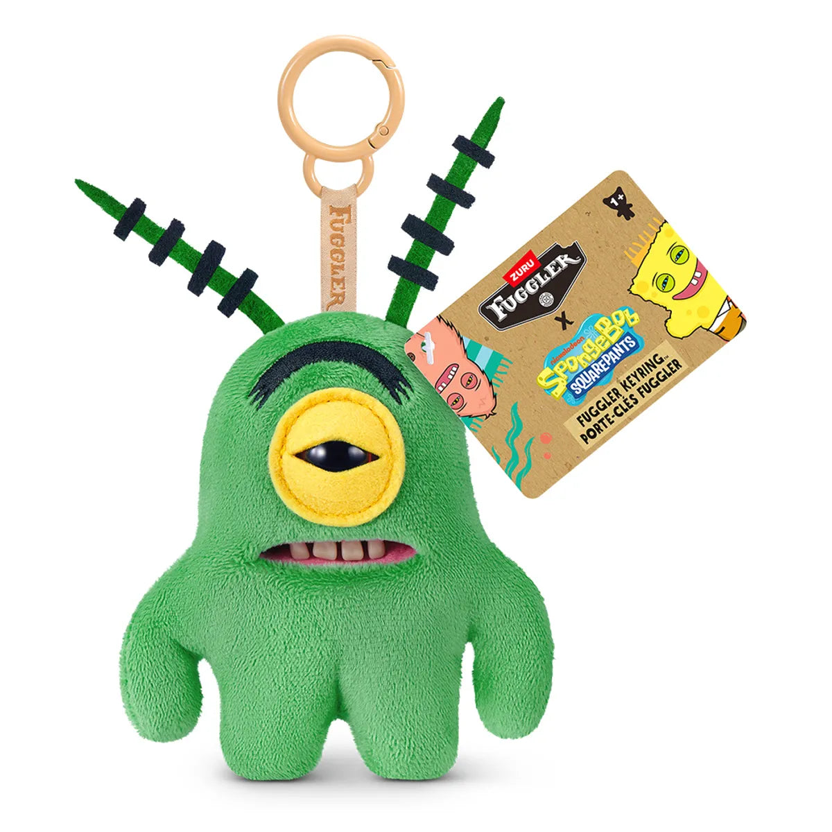 Fugglers Puggle Plankton 8cm Keyring
