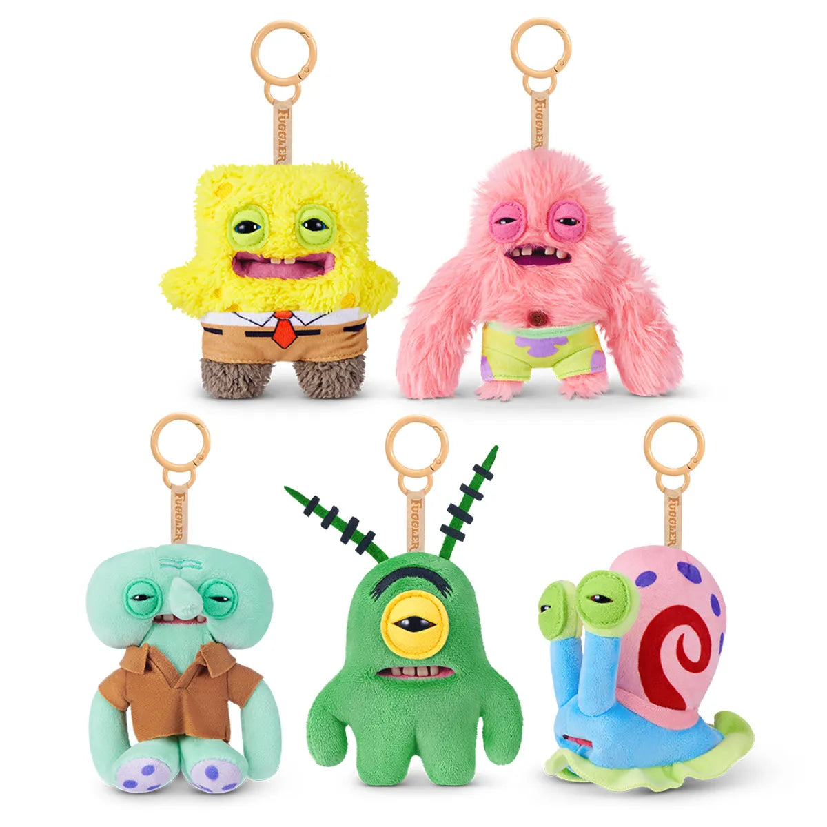 Fugglers Puggle Plankton 8cm Keyring
