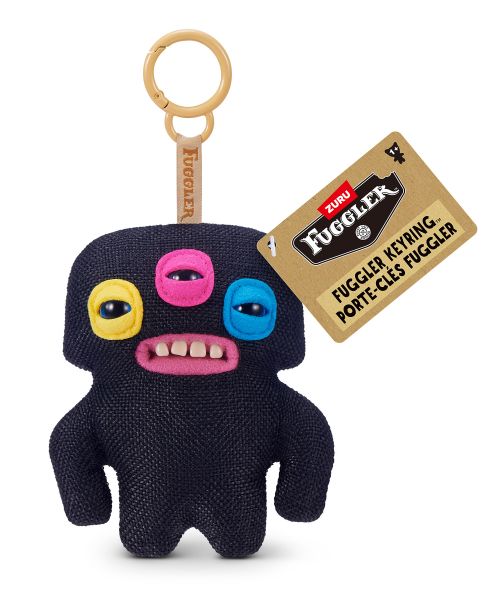 Fugglers Anoid Alien Black 8cm Keyring