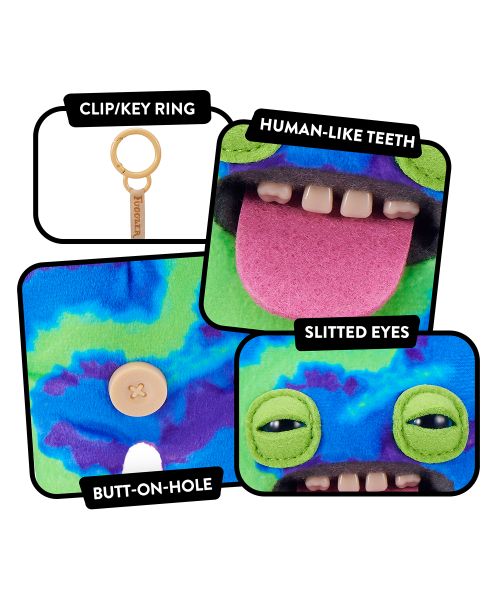 Fugglers Belts 8cm Keyring