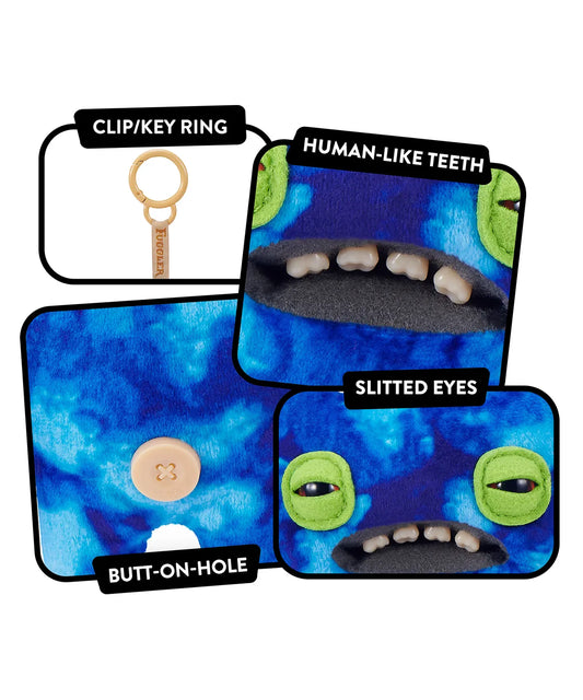 Fugglers Weirdo Blue 8cm Keyring