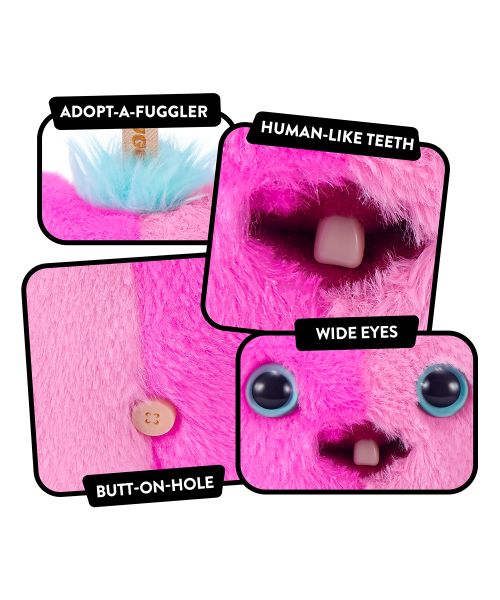 Fugglers Baby Wide Eyed Scratch 8cm Keychain