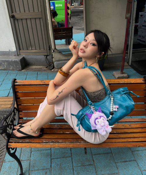 Theella - Naomi's Bag · Turquoise Blue