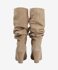 309 fade wedge boots / beige