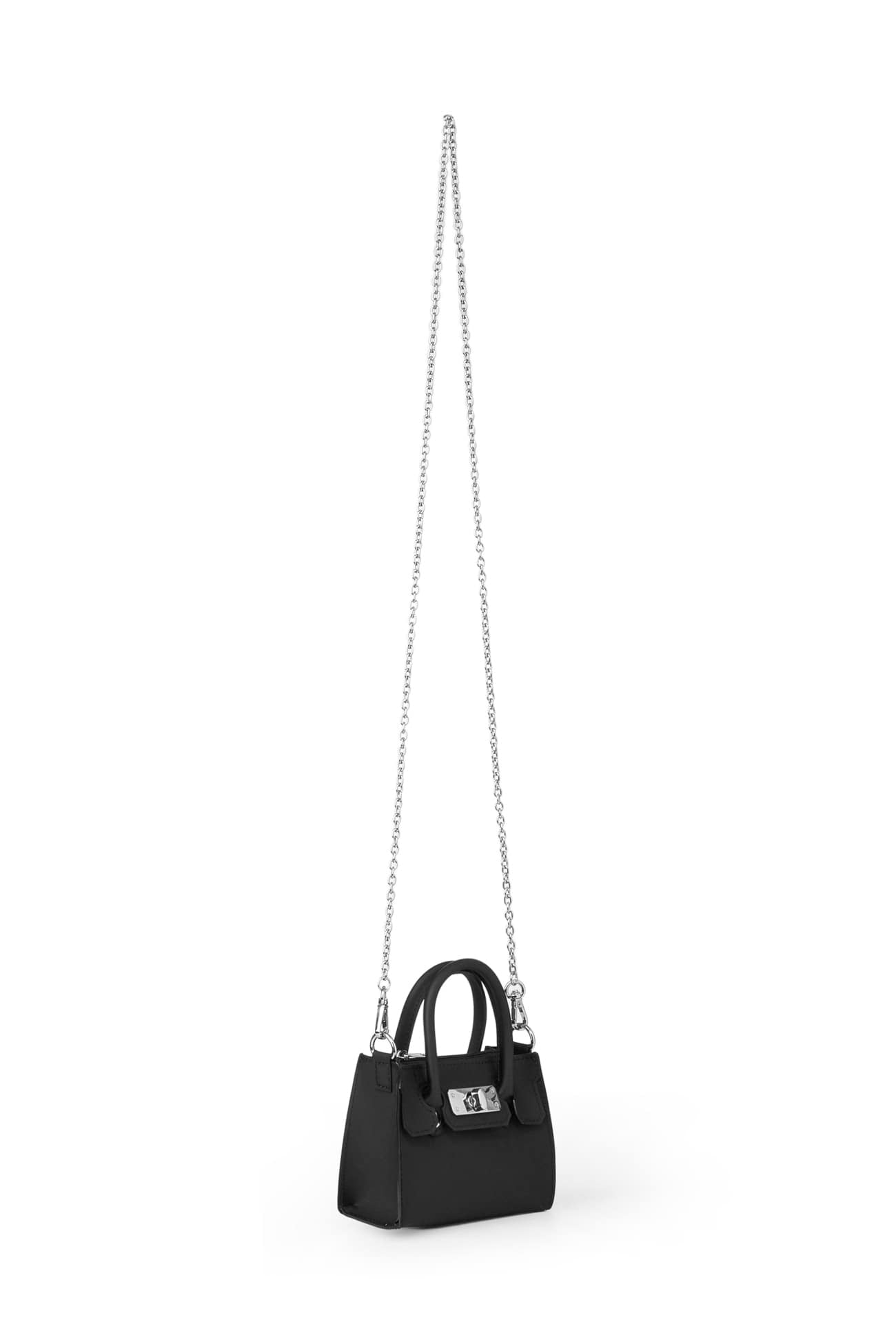 🫧JELLY BAG🫧 - JELLY CHAIN MINI BAG IN BLACK