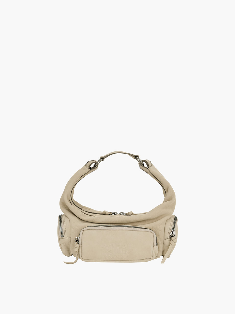 margesherwood - CITY HOBO EW MINI_nude nubuck