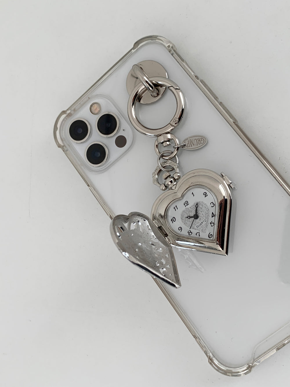 grumpy - Ethereal Heart Watch Keychain