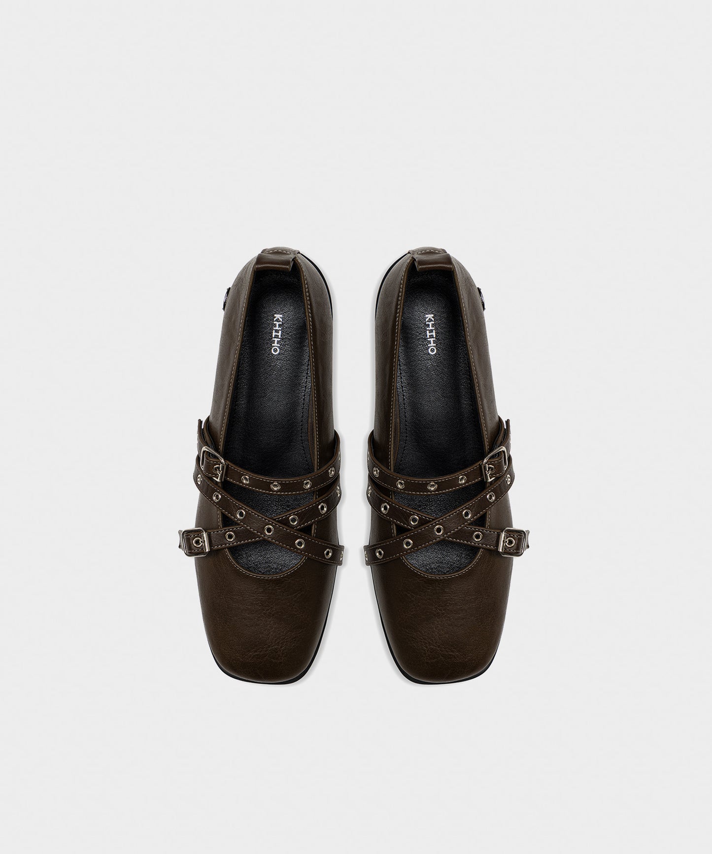 khiho - TRIVEL FLAT BROWN