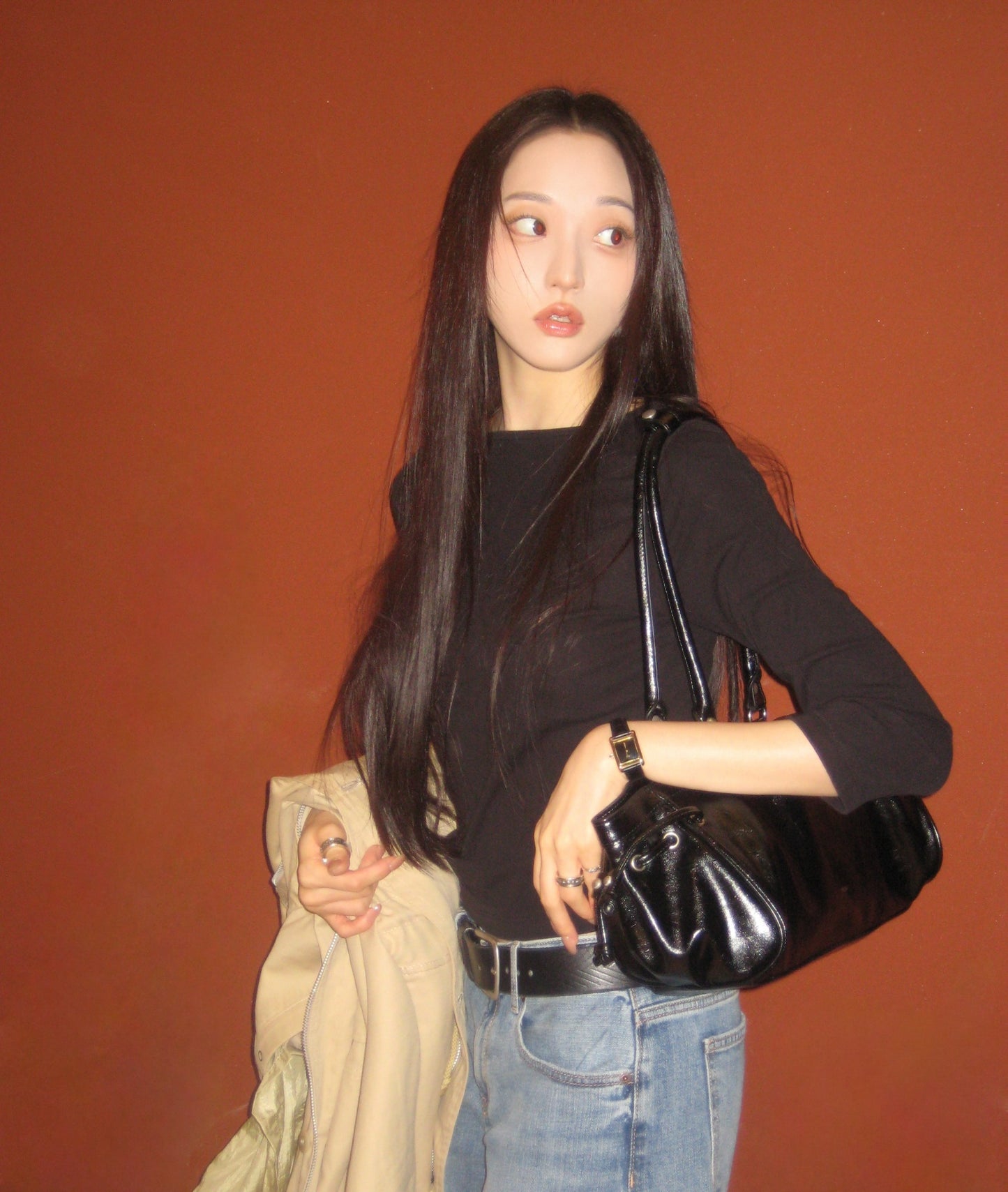 Theella - Naomi's Bag · BLACK