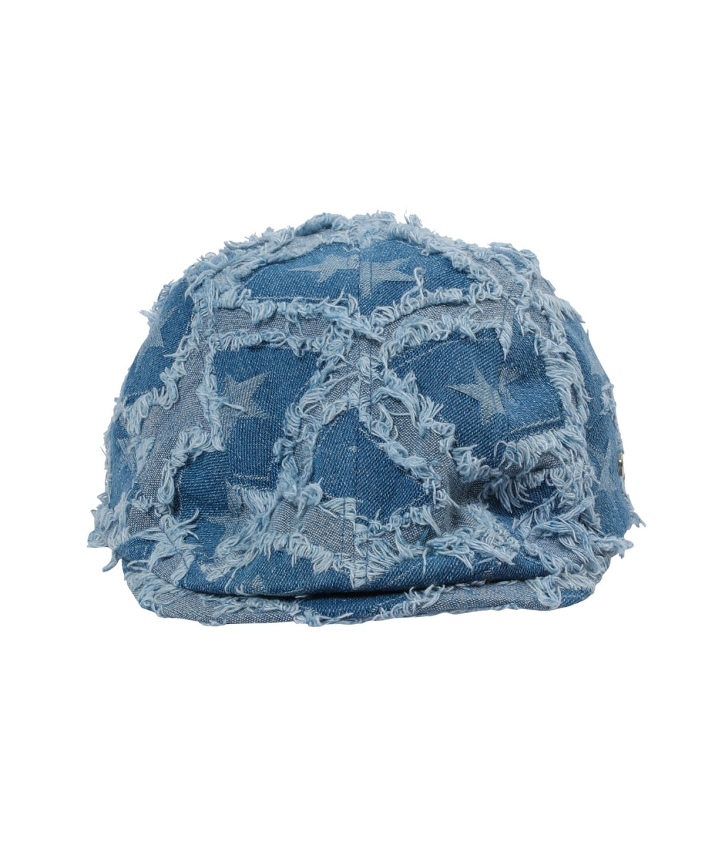 Star Rivet Hunting Cap [Light Denim]