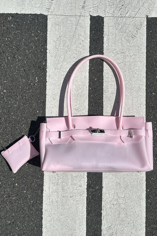 Jelly Firkin-JELLY TWO-WAY BAG IN PINK