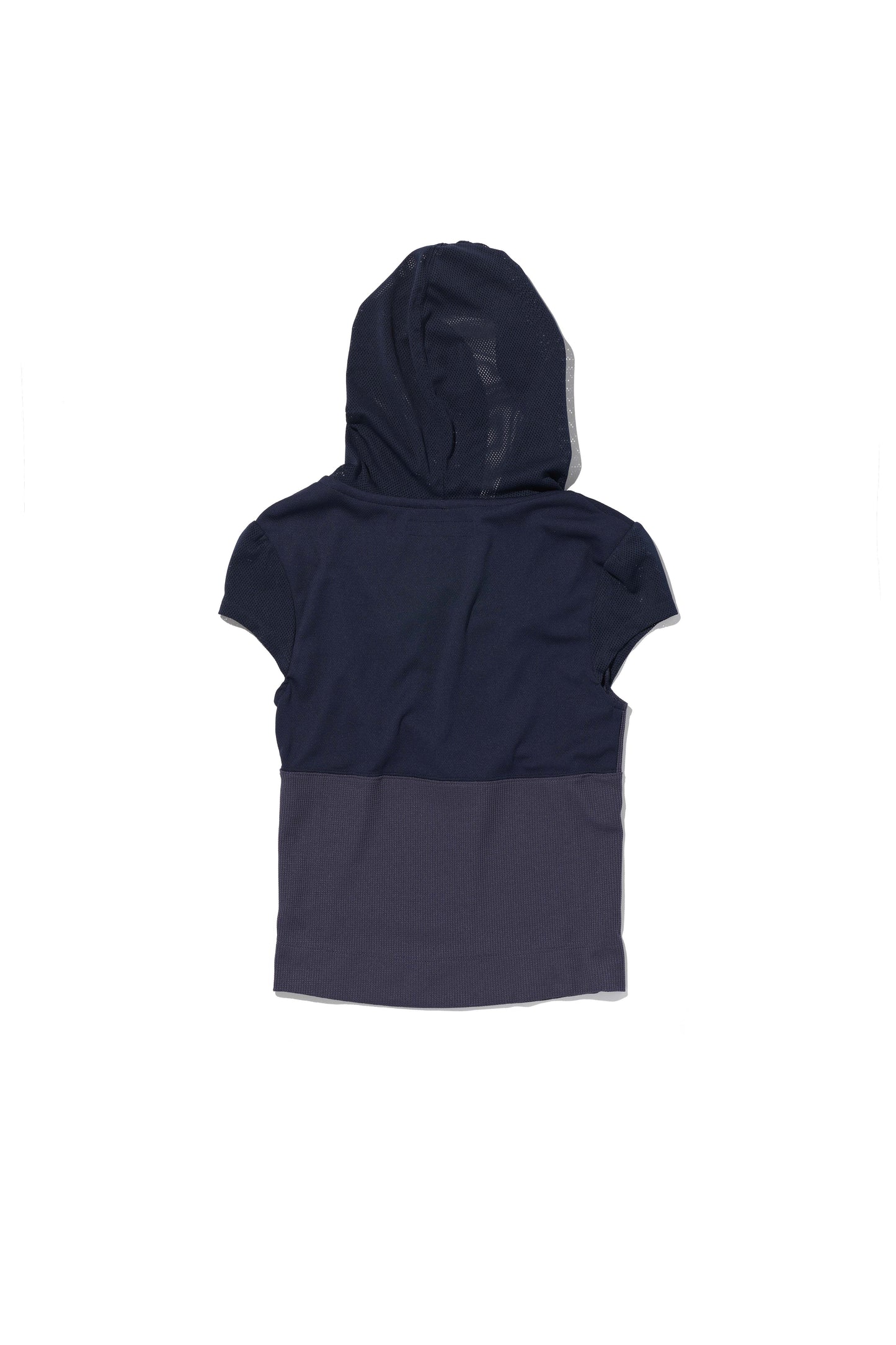 MISCHIEF - HOODED TRACK HALF ZIP-UP_NAVY MULTI