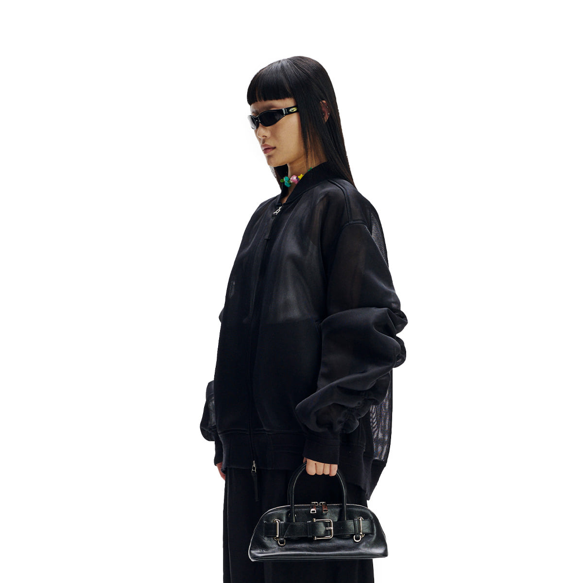 OSOI - ZIP BROCLE MINI [STONE BLACK]