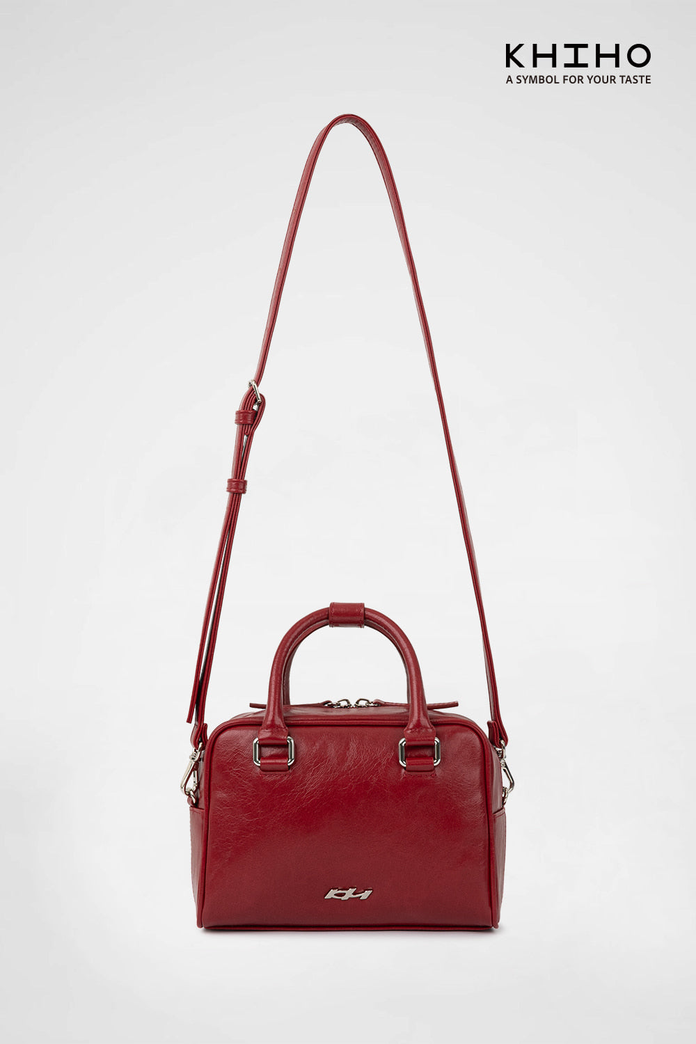 KHIHO -  CARAMEL BAG / RED