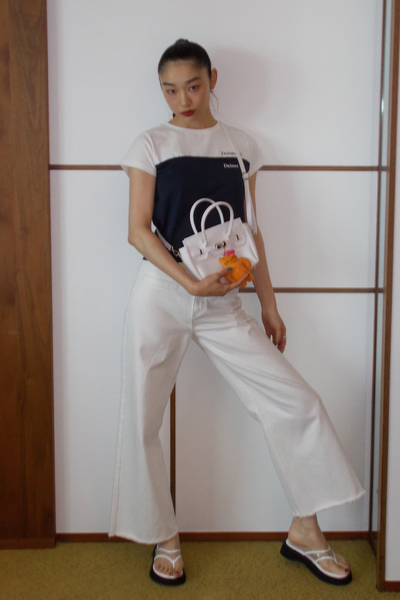 Deinet - JELLY FLIP FLOP IN WHITE