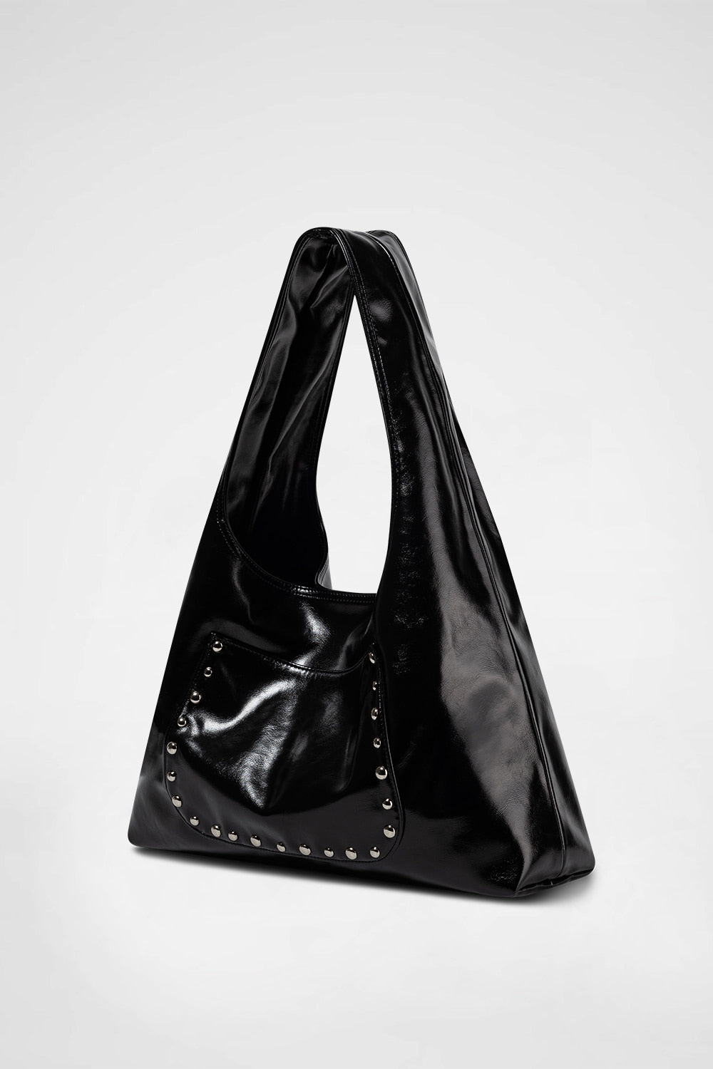 KHIHO -  STUD POPO BAG (POCKET POINT) / BLACK