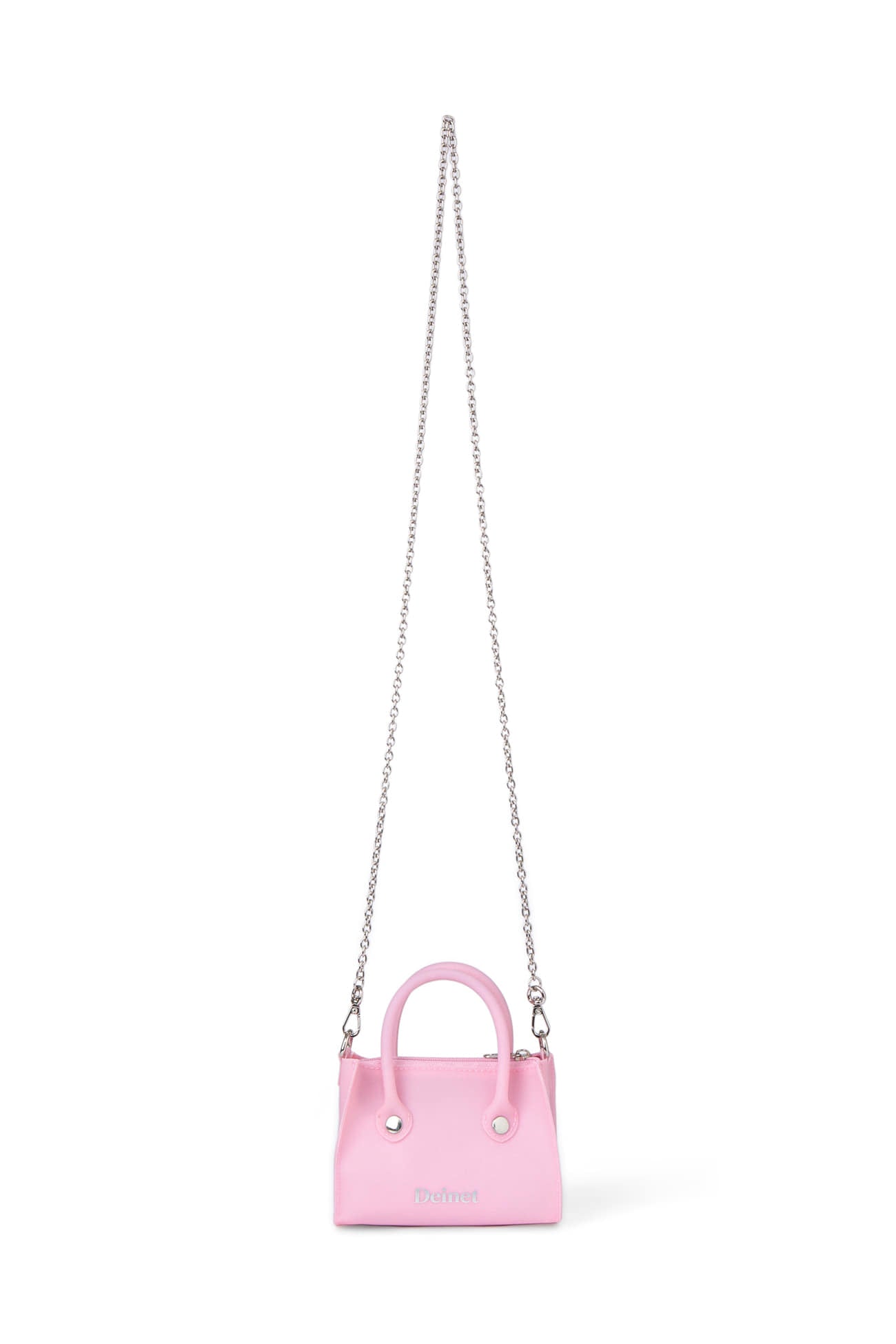 🫧JELLY BAG🫧 - JELLY CHAIN MINI BAG IN PINK