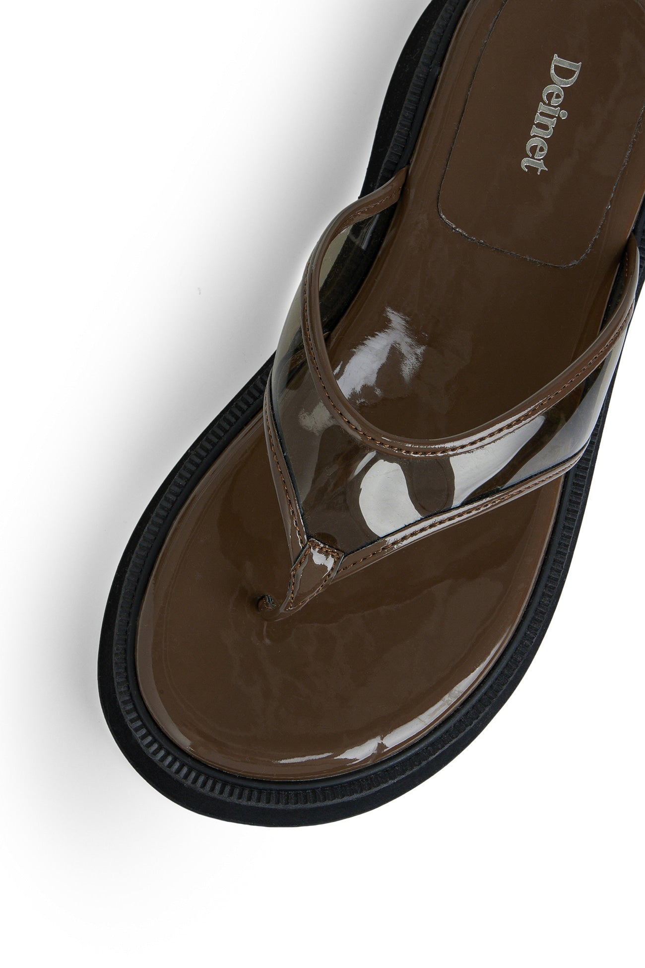 Deinet - JELLY FLIP FLOP IN BROWN