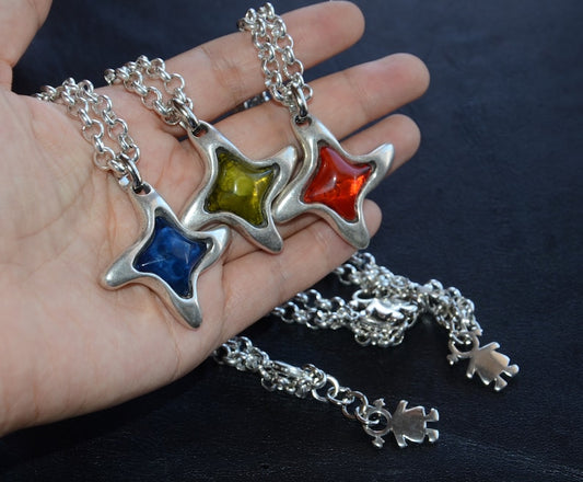 西班牙品牌OA-Leather cord necklace