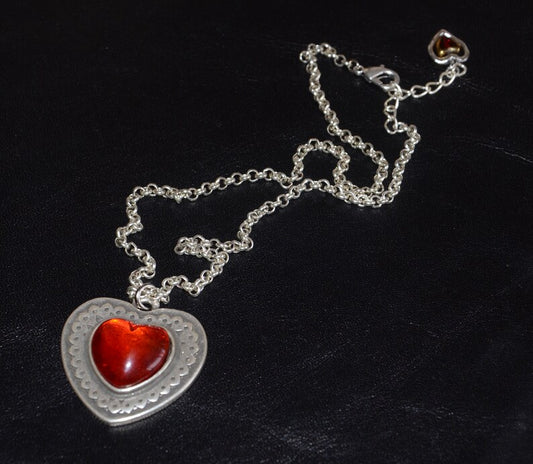 西班牙品牌OA-heart pendant necklace