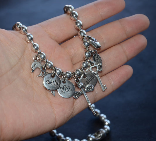 西班牙品牌OA-charm necklace