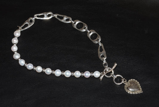 西班牙品牌OA-heart pendant necklace