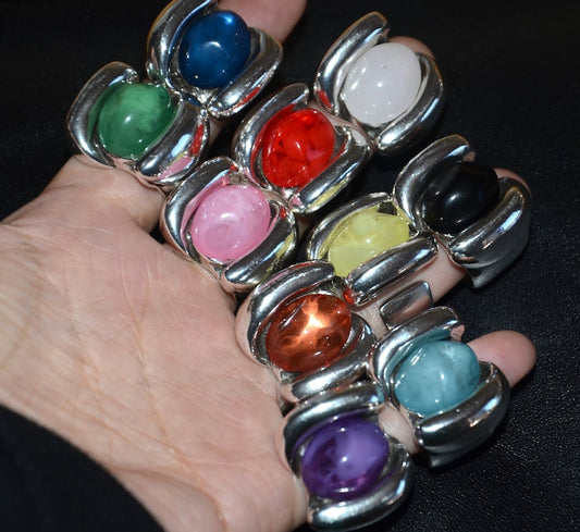 西班牙品牌OA- silver plated oval ring