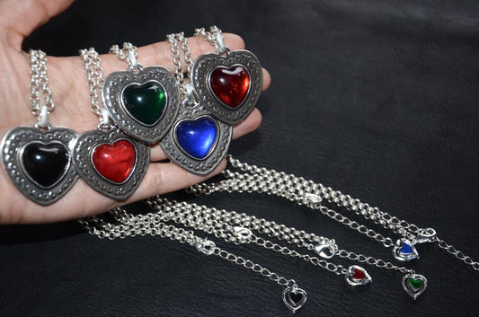 西班牙品牌OA-心形吊墜項鍊