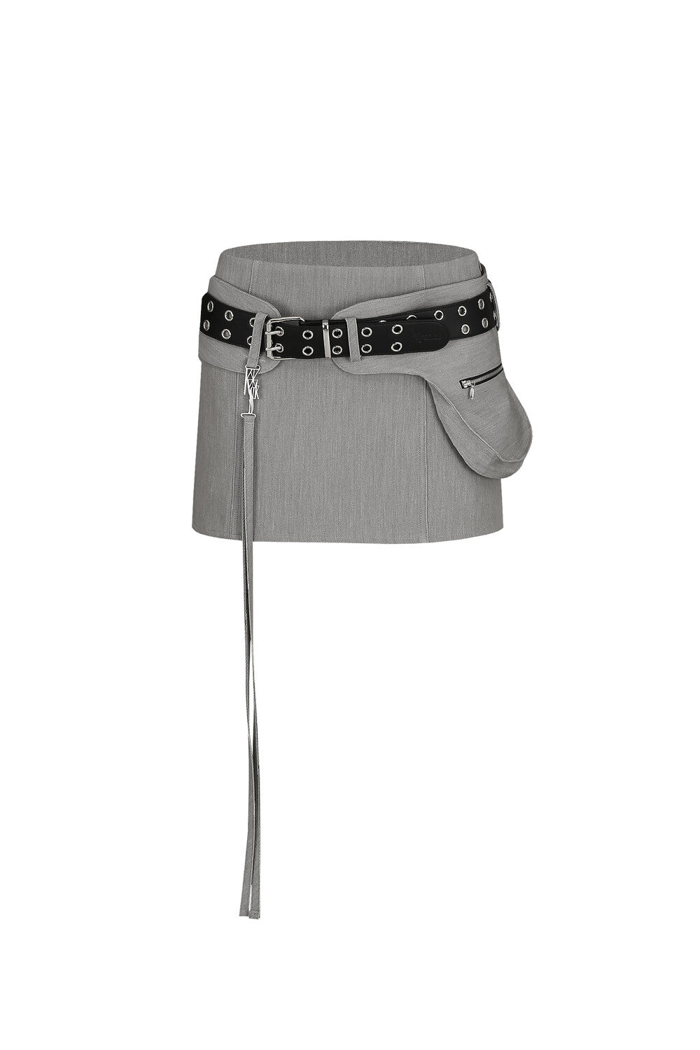 Cargo Belt Mini Skirt