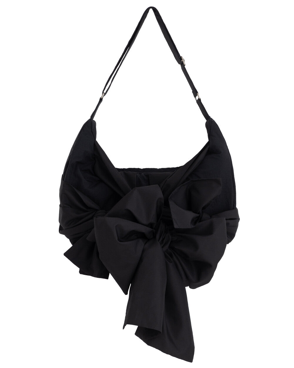 IUGA - Knotted Shoulder Bag (Nylon-Black)