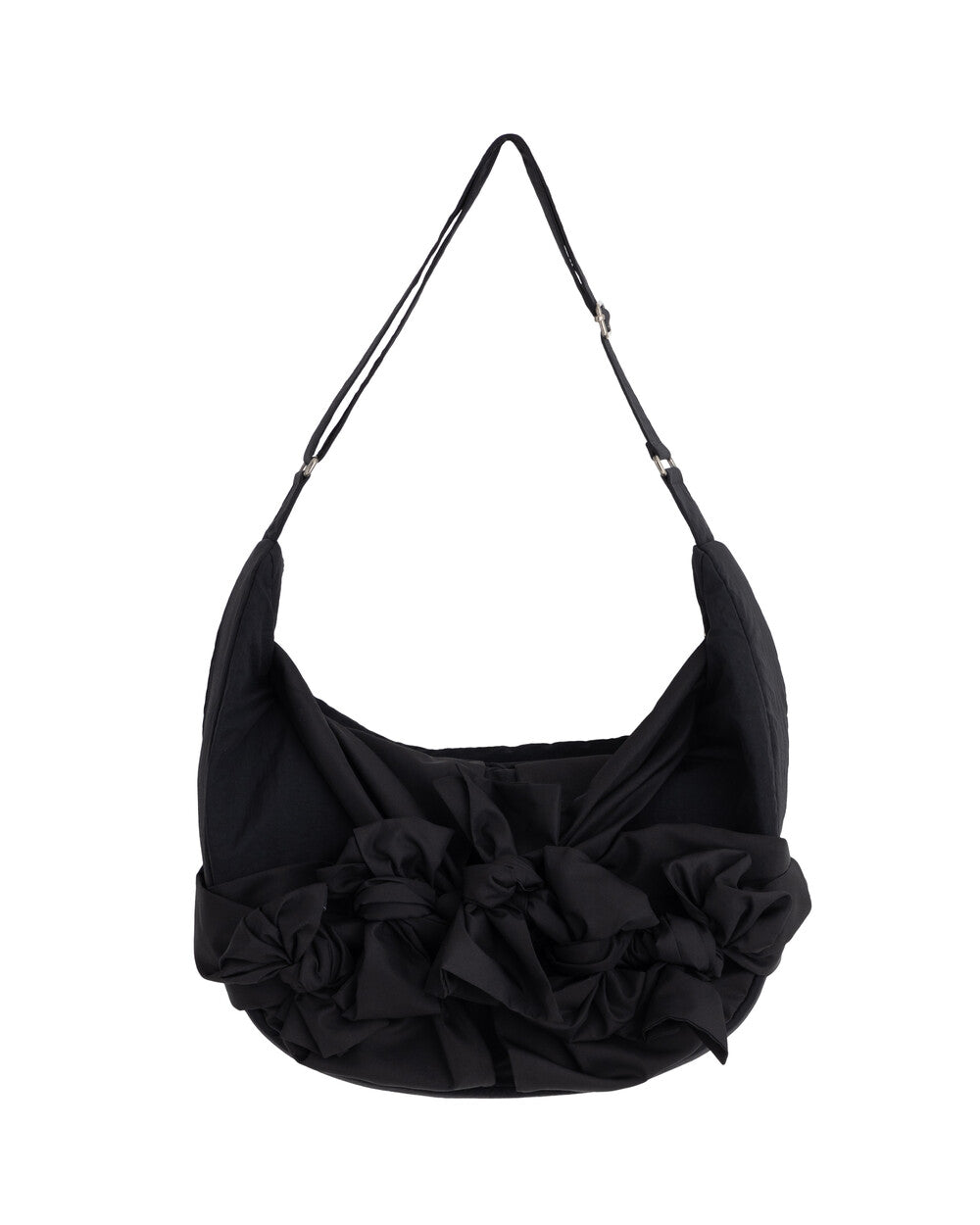 IUGA - Knotted Shoulder Bag (Nylon-Black)