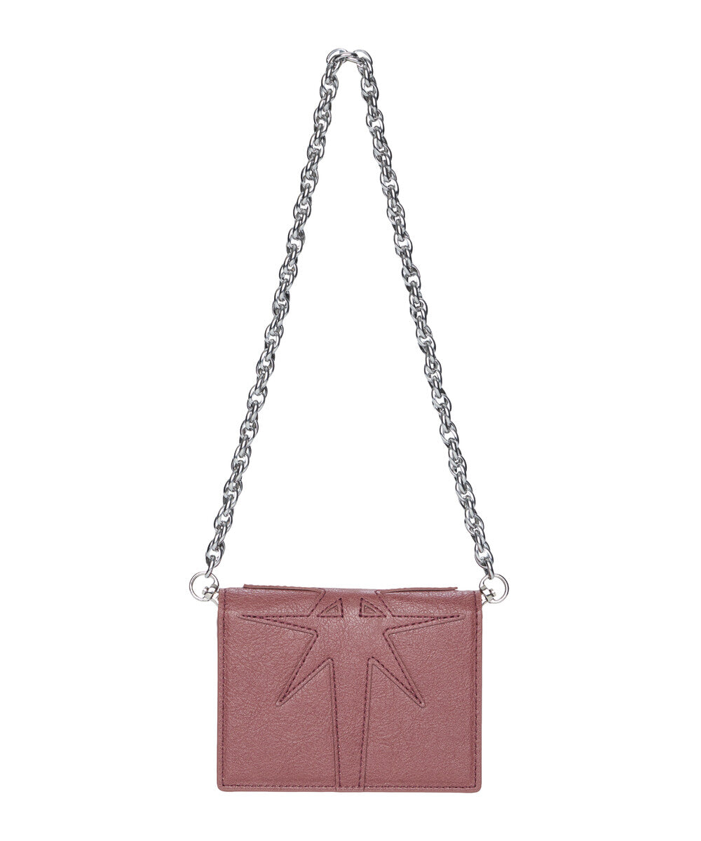 IUGA - Patch Chain Wallet (Red Brown)