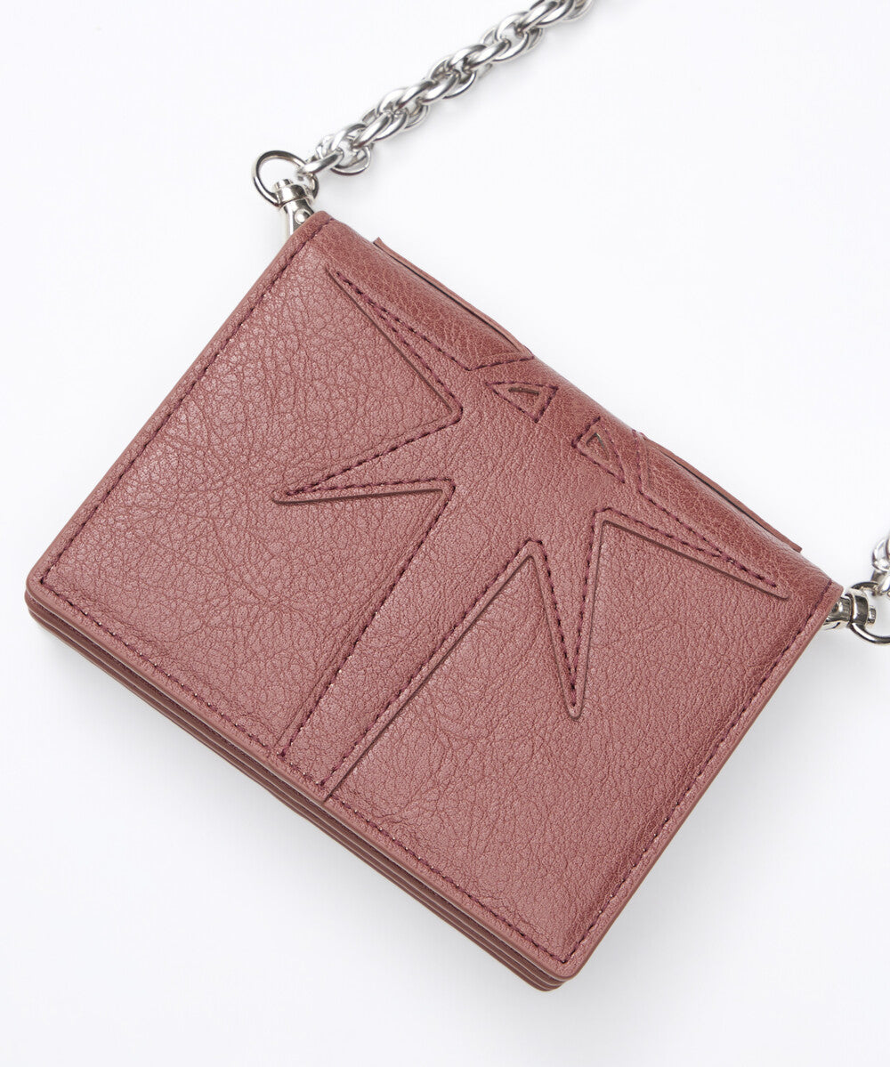 IUGA - Patch Chain Wallet (Red Brown)