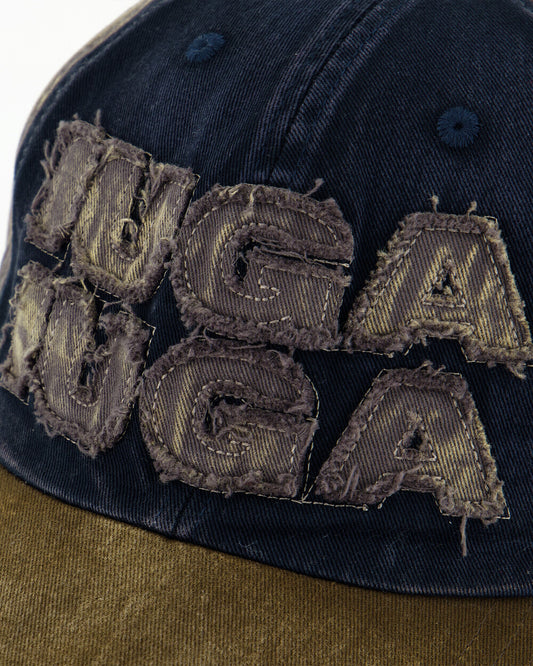 IUGA - Washed Patch Ball Cap (Vintaga Blue)