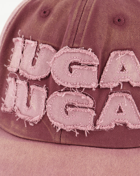 IUGA - Washed Patch Ball Cap (Vintaga Pink)