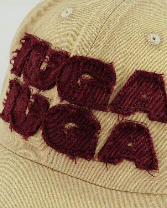 IUGA - Washed Patch Ball Cap (Beige)