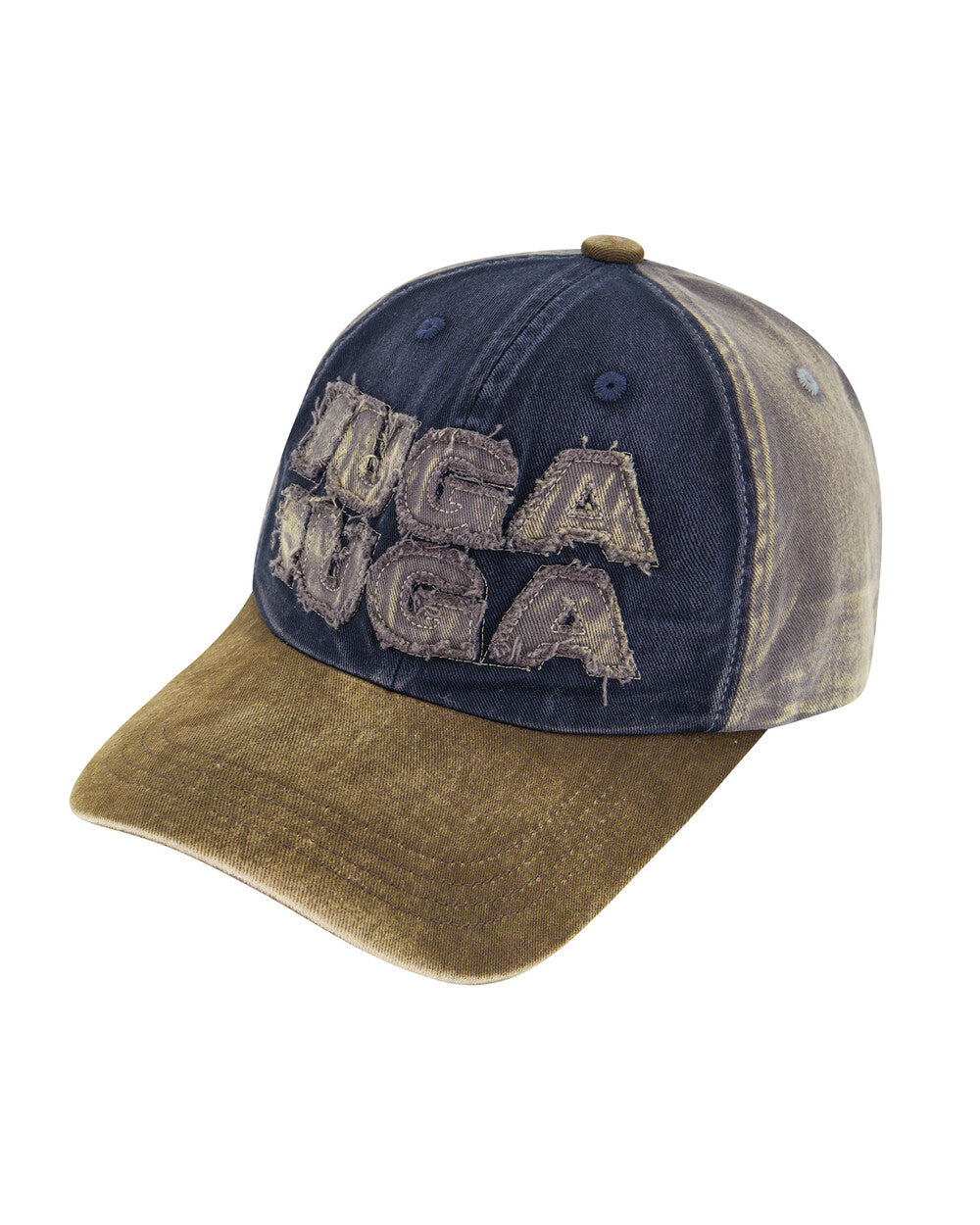 IUGA - Washed Patch Ball Cap (Vintaga Blue)